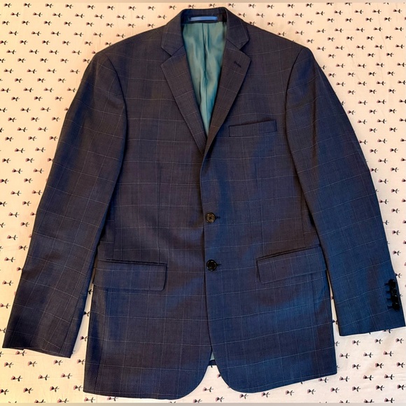 Charles Tyrwhitt (Jermyn Street London) Steel Blue - Size 38 -EUC